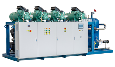 雙級搭配螺桿并聯機組